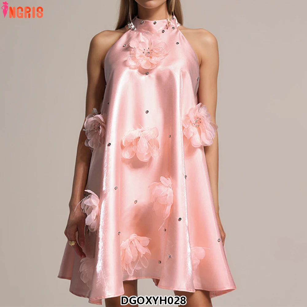 New Fashion Summer Sleeveless Diamond A-line Dinner Party Short Dresses Casual Elegant Woman Dress-DGOXYH028
New Fashion Summer Sleeveless Diamond A-line Dinner Party Short Dresses Casual Elegant Woman Dress-DGOXYH028