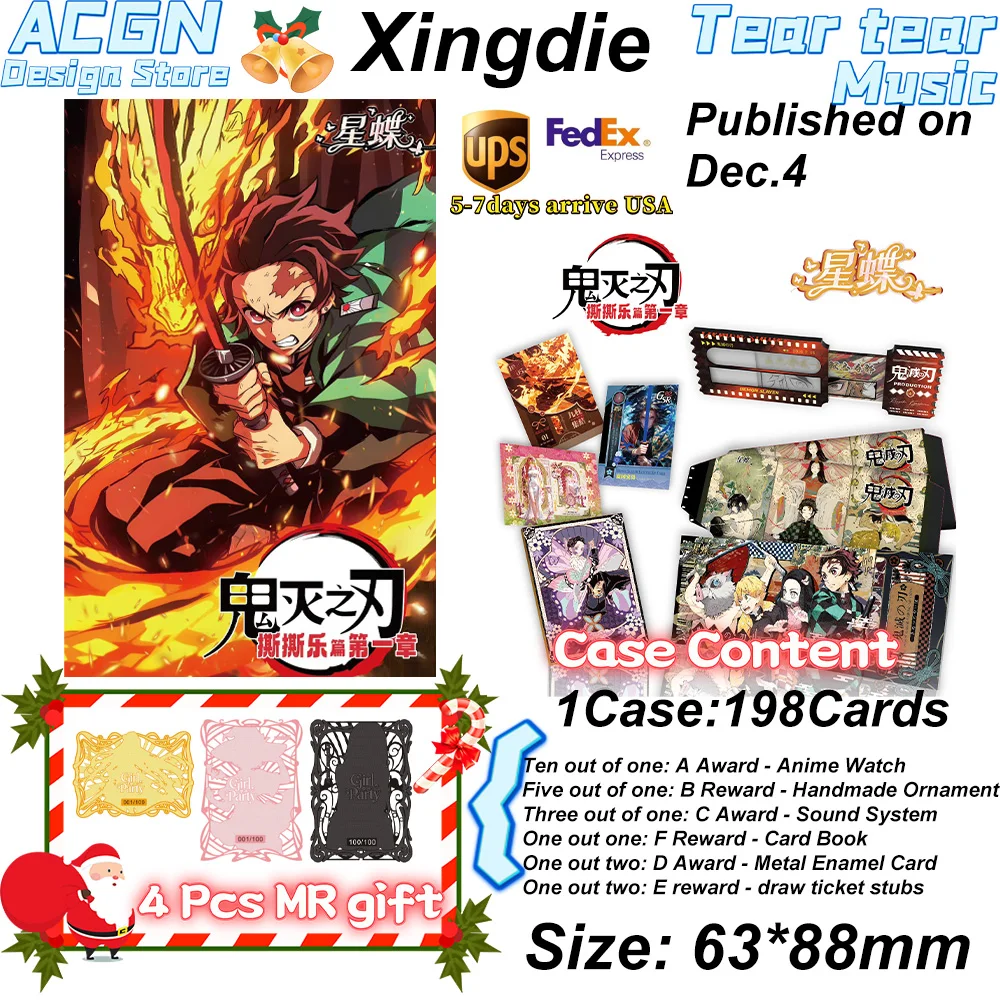 2025 Newest Case Wholesale Star Butterfly Demon Slayer Tear Tear Music Collection Acrylic Card Collection CCG TCG Hobbies
2025 Newest Case Wholesale Star Butterfly Demon Slayer Tear Tear Music Collection Acrylic Card Collection CCG TCG Hobbies