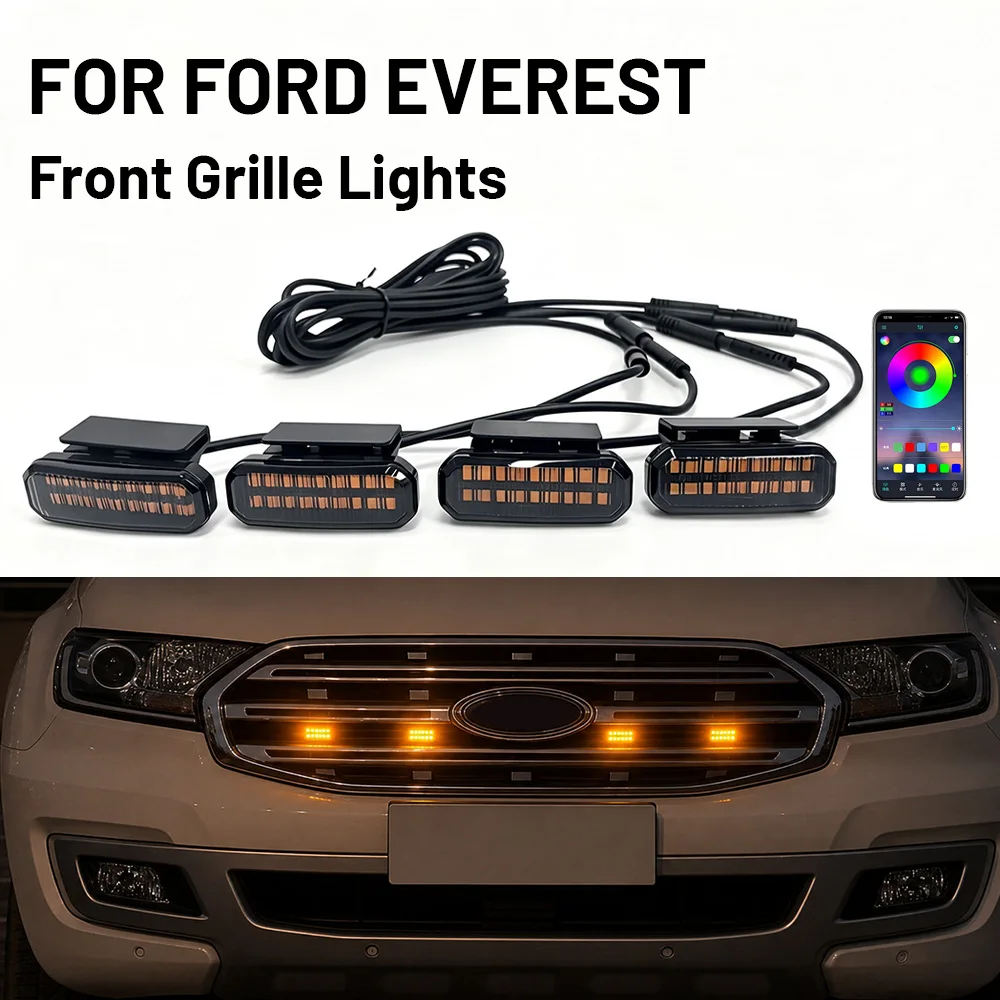 18LED Front Grille Light FOR FORD EVEREST Car 12V Daytime Running Light Wheel Eyebrow Lamp For Pickup Offroad
18LED Front Grille Light FOR FORD EVEREST Car 12V Daytime Running Light Wheel Eyebrow Lamp For Pickup Offroad