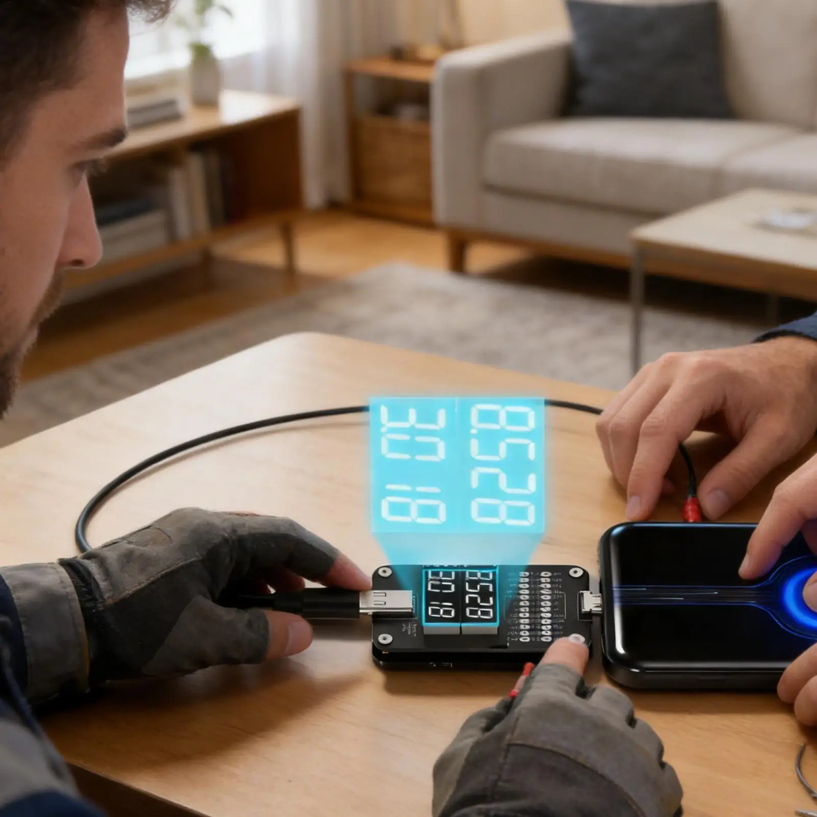 Тестер напряжения зарядного устройства для телефона, детектор тока, порт Type-C, измеритель напряжения в реальном времени для определения места неисправности, для планшетов, электрических розеток
Тестер напряжения зарядного устройства для телефона, детектор тока, порт Type-C, измеритель напряжения в реальном времени для определения места неисправности, для планшетов, электрических розеток