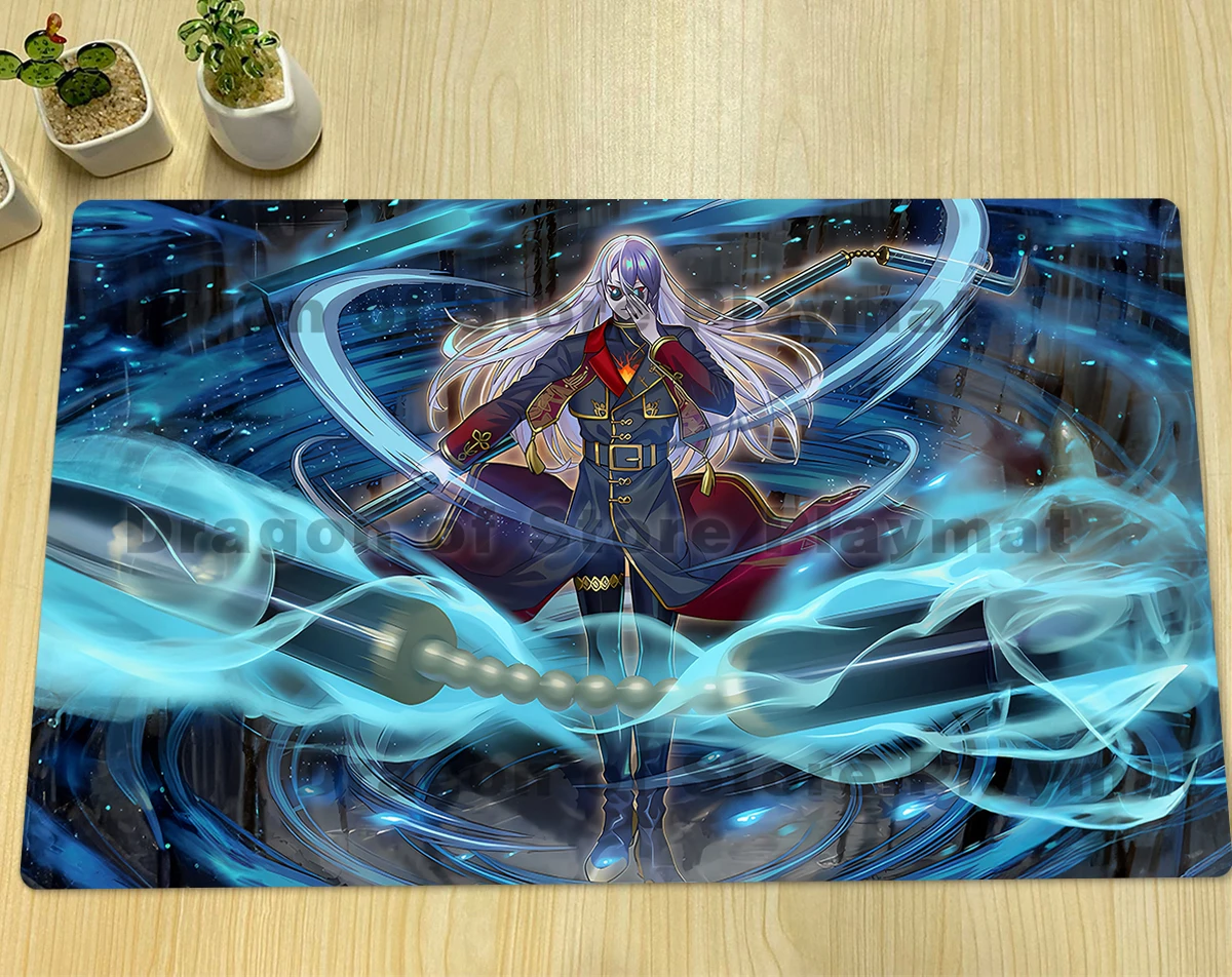 YuGiOh Vanquish Soul Snow Devil Playmat TCG CCG Mat Board Game Pad Trading Card Game Mat Rubber Mousepad Free Bag 600x350x2mm 
YuGiOh Vanquish Soul Snow Devil Playmat TCG CCG Mat Board Game Pad Trading Card Game Mat Rubber Mousepad Free Bag 600x350x2mm