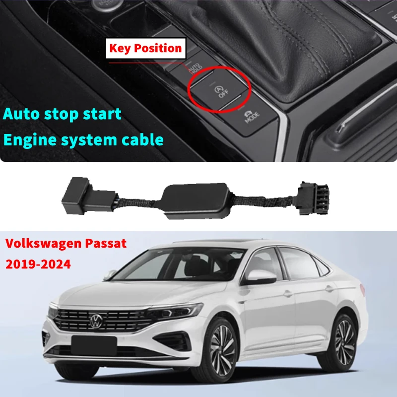 For VW Volkswagen Passat 2019-2024 Car Automatic Stop Start Engine System Off Device Control Sensor Plug Stop Cancel
For VW Volkswagen Passat 2019-2024 Car Automatic Stop Start Engine System Off Device Control Sensor Plug Stop Cancel