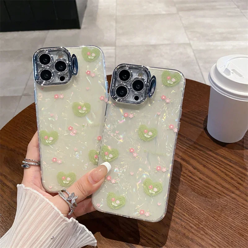 Cute Small Flowers Phone Case For iPhone 15 14 13 12 11 Pro Max 15Plus Stylish Bumper Shockproof Cover Protector Lens Cases
Cute Small Flowers Phone Case For iPhone 15 14 13 12 11 Pro Max 15Plus Stylish Bumper Shockproof Cover Protector Lens Cases
