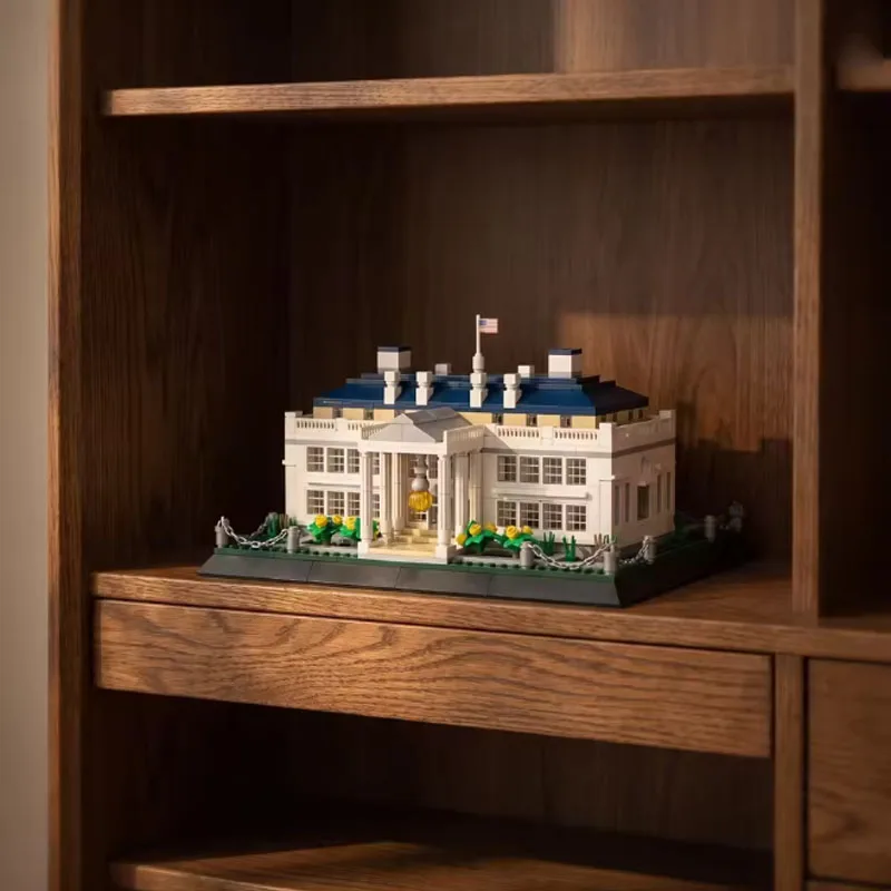 894P White House Building Blocks Set,American Landmark Street View Architecture Model,DIY Creative Building Kit,Educational Gift
894P White House Building Blocks Set,American Landmark Street View Architecture Model,DIY Creative Building Kit,Educational Gift
