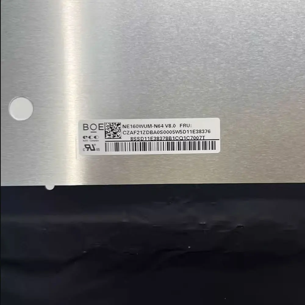NE160WUM-N64 16,0-дюймовая матричная панель 1920x1200 IPS 30-контактный ЖК-экран для ноутбука Замена FHD
NE160WUM-N64 16,0-дюймовая матричная панель 1920x1200 IPS 30-контактный ЖК-экран для ноутбука Замена FHD
