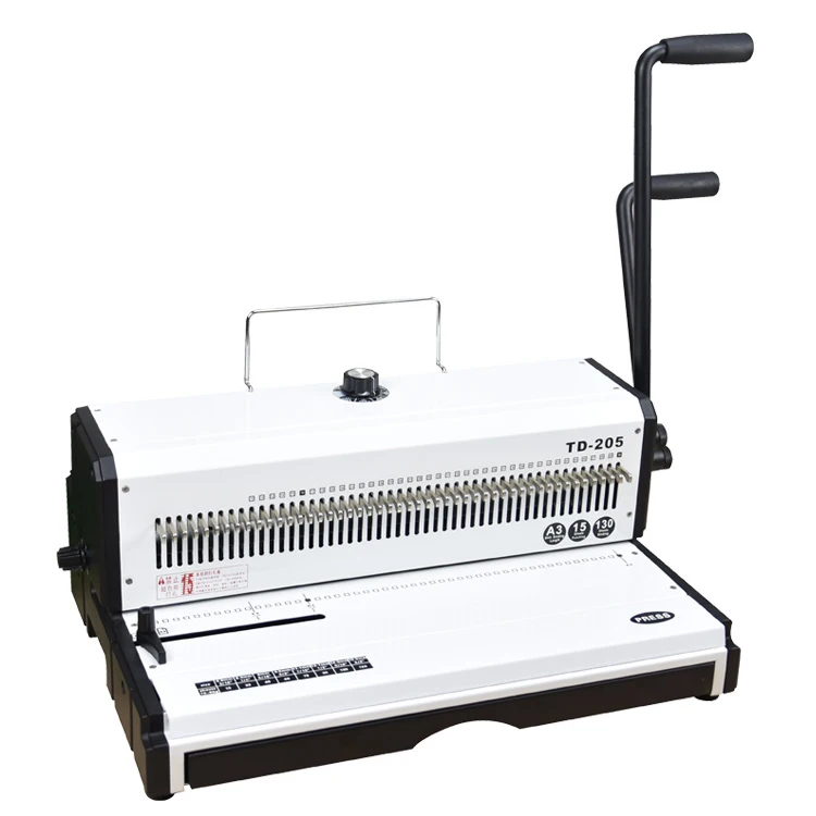 20-Sheet Manual 3:1 Wire Punching Binding Machine Double Wire Binding Machine for Home Office
20-Sheet Manual 3:1 Wire Punching Binding Machine Double Wire Binding Machine for Home Office