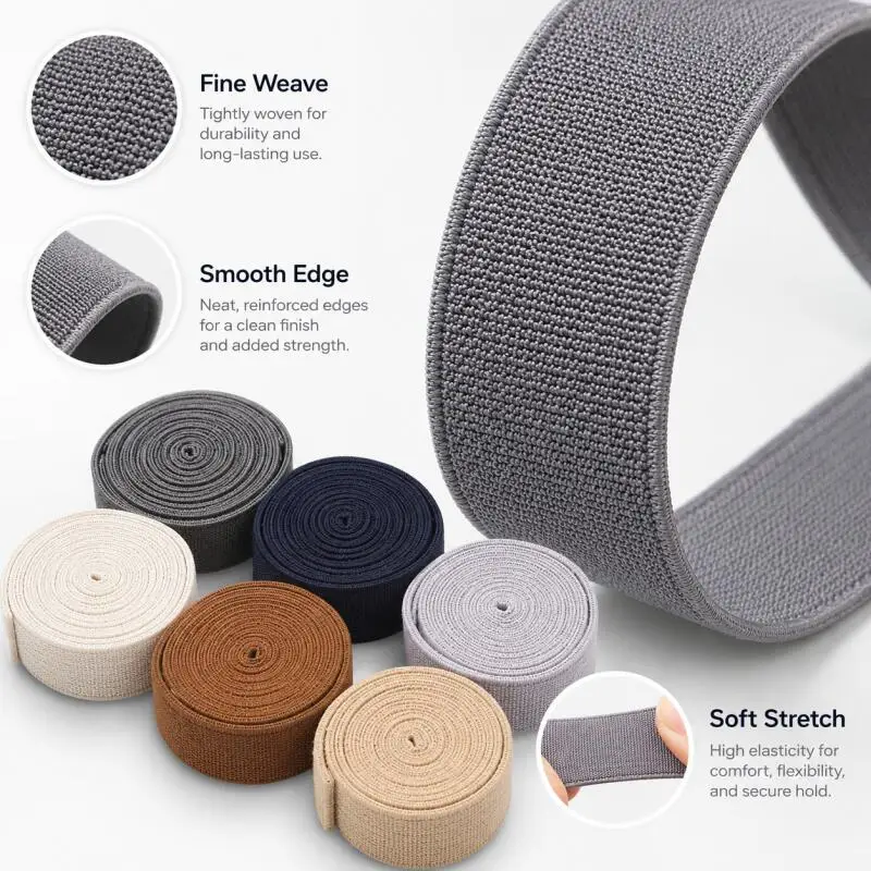 3Meters Stretchy Color Elastic Band High Elastic Rubber for Sewing Craft Lace Trim DIY Home Clothing Supply
3Meters Stretchy Color Elastic Band High Elastic Rubber for Sewing Craft Lace Trim DIY Home Clothing Supply