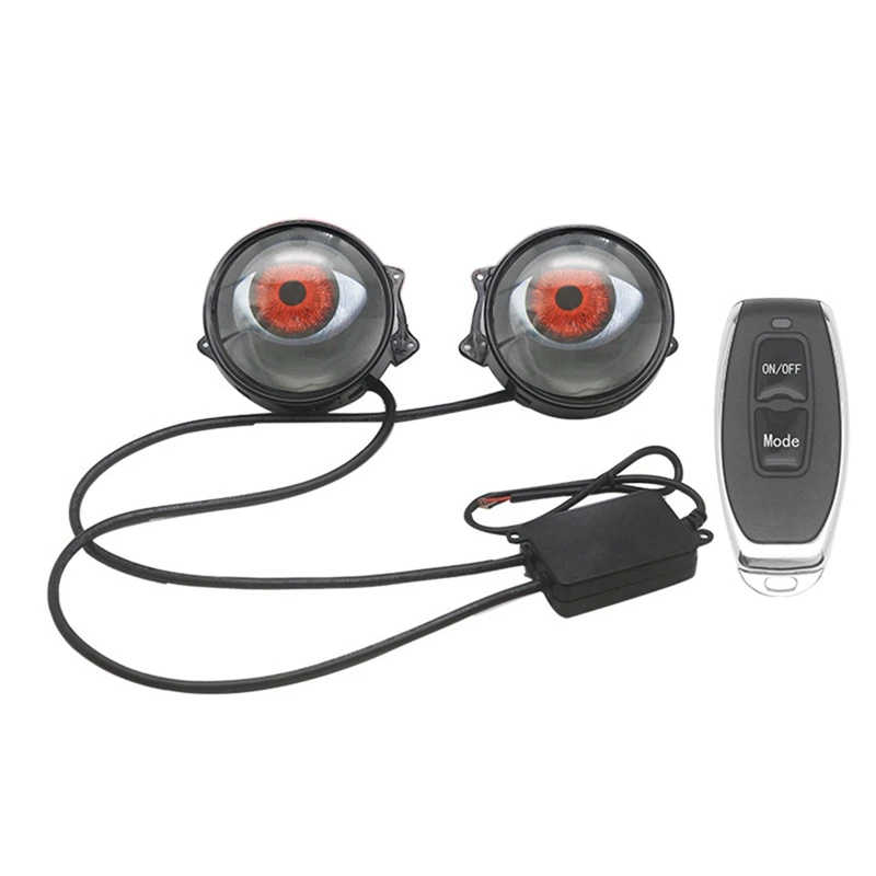 Devil Eye LED Headlight Kit Car Dynamic Lights 12V With Remote Control Control Eyes Retrofit Kits Headlight Assembly-A85E
Devil Eye LED Headlight Kit Car Dynamic Lights 12V With Remote Control Control Eyes Retrofit Kits Headlight Assembly-A85E