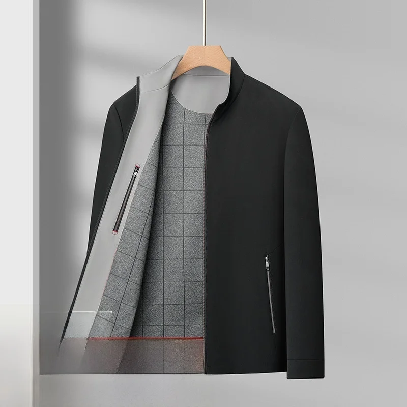 Loose Fit Casual Dad Jacket Men's Spring New Style Luxury Business Casual Coat Long Sleeve Stand Collar Chinese Fabric Blend
Loose Fit Casual Dad Jacket Men's Spring New Style Luxury Business Casual Coat Long Sleeve Stand Collar Chinese Fabric Blend