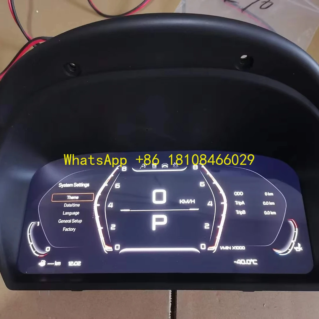 12.3 LCD Digital Cluster Virtual Cockpit Dashboard Speed Meter Screen Car DVD Player Stereo CD Features for BMW Z4/E89 2009-2016
12.3 LCD Digital Cluster Virtual Cockpit Dashboard Speed Meter Screen Car DVD Player Stereo CD Features for BMW Z4/E89 2009-2016