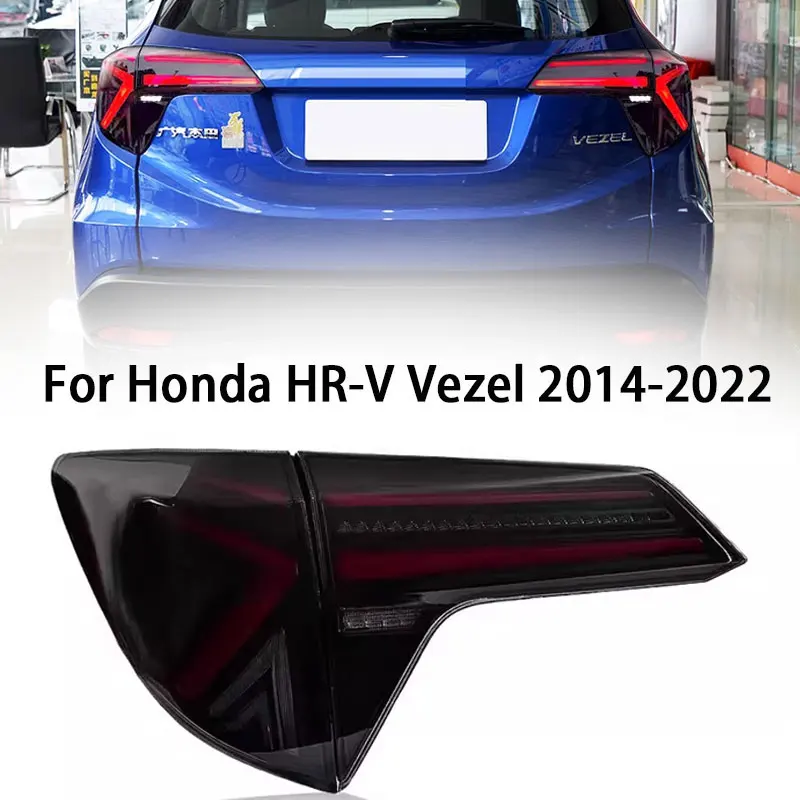 Задняя фара для Honda HR-V LED Tail светильник 2014-2022 HRV Vezel, задний противотуманный тормоз, сигнал поворота, автомобильные аксессуары
Задняя фара для Honda HR-V LED Tail светильник 2014-2022 HRV Vezel, задний противотуманный тормоз, сигнал поворота, автомобильные аксессуары
