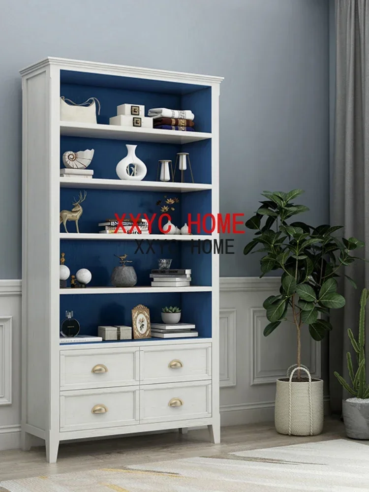 Solid Wood Bookcase Simple Modern Bookshelf and Storage Shelf Complete Large Locker
Solid Wood Bookcase Simple Modern Bookshelf and Storage Shelf Complete Large Locker