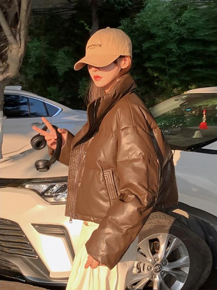 Утепленная хлопковая куртка свободного кроя в корейском стиле для женщин, на пуговицах и молнии, зимняя верхняя одежда, цветная
Утепленная хлопковая куртка свободного кроя в корейском стиле для женщин, на пуговицах и молнии, зимняя верхняя одежда, цветная