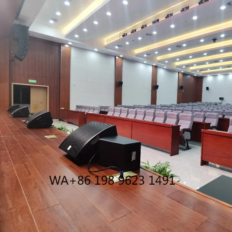 12/15 Inch 400W RMS 2-Way DSP StageSpeaker Pro Audio Line Array Subwoofer for Concert Stage
12/15 Inch 400W RMS 2-Way DSP StageSpeaker Pro Audio Line Array Subwoofer for Concert Stage