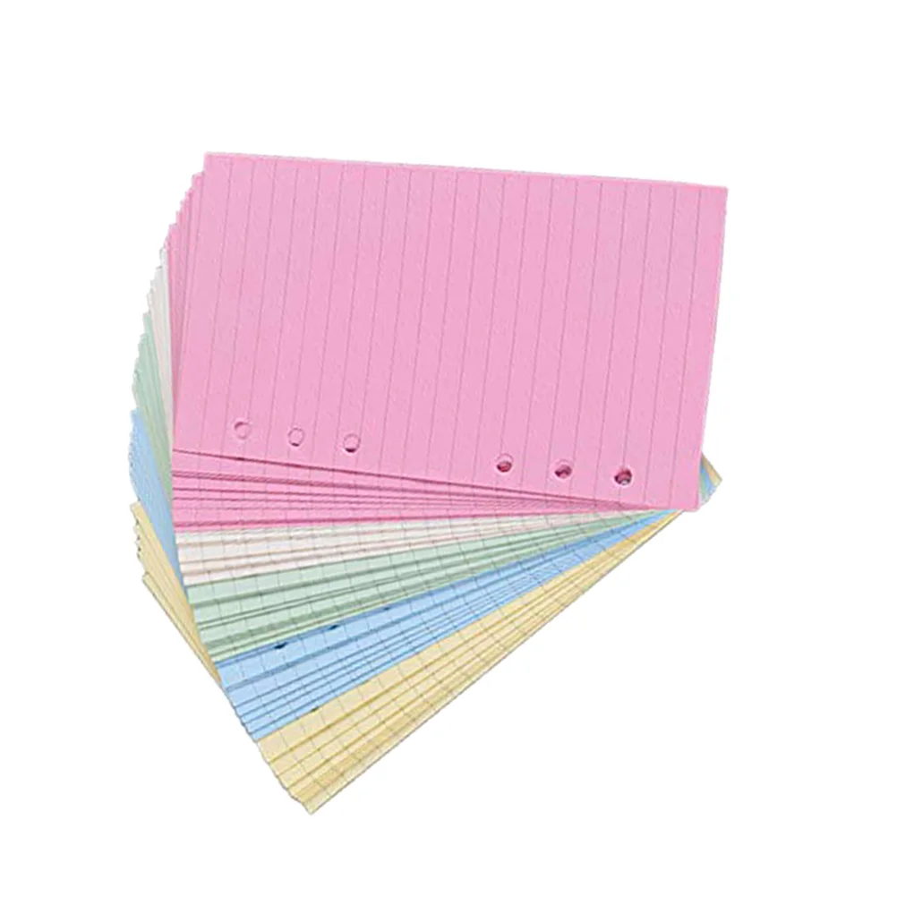 100 Pages Color 6 Holes Loose-leaf Paper Notebook Loose Sheet Journal Live Pages Loose-leaf Paper
100 Pages Color 6 Holes Loose-leaf Paper Notebook Loose Sheet Journal Live Pages Loose-leaf Paper