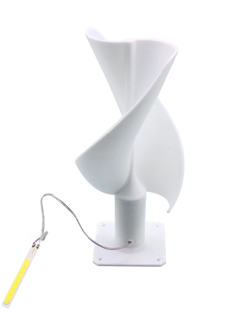 Wind Turbine Model 20w Micro Spiral Wind Turbine With Led Light Vertical Wind Generator
Wind Turbine Model 20w Micro Spiral Wind Turbine With Led Light Vertical Wind Generator
