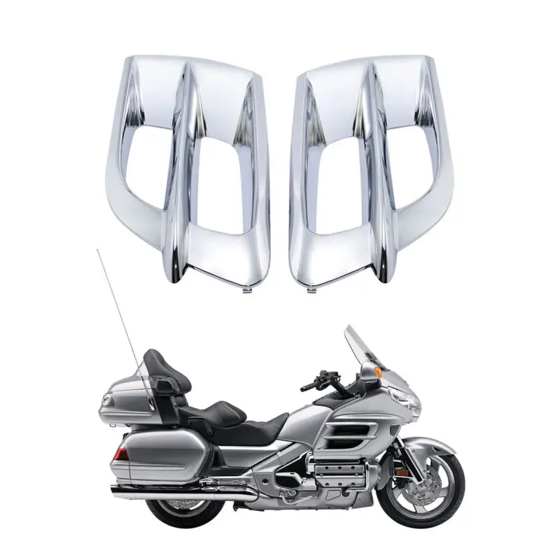 Motorcycle ABS Chrome Unpainted Side Fairing Accent Grilles For Honda GL1800 Gold Wing 2001-2011 01 02 03 04 05 06 07 08 09 2010
Motorcycle ABS Chrome Unpainted Side Fairing Accent Grilles For Honda GL1800 Gold Wing 2001-2011 01 02 03 04 05 06 07 08 09 2010