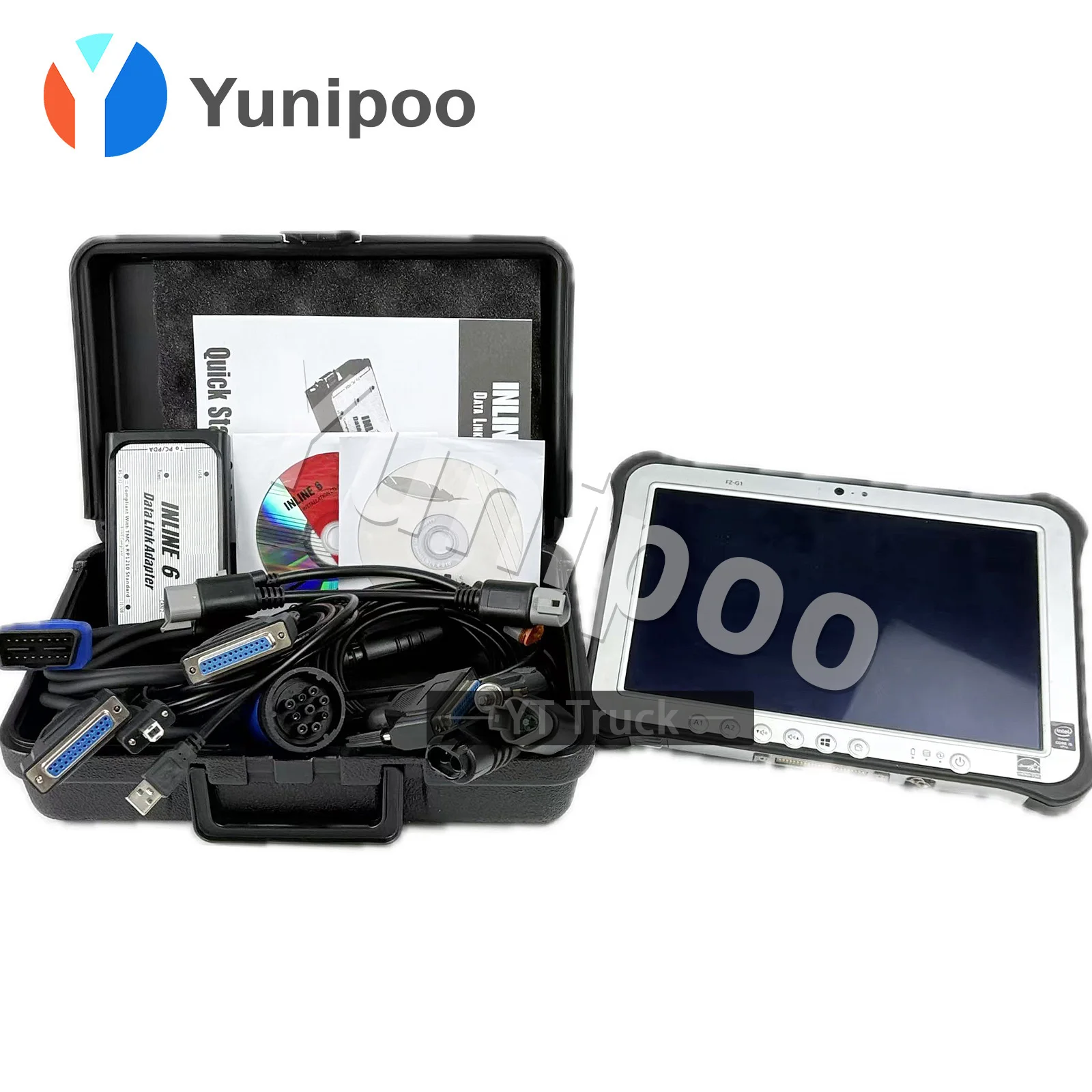 Встроенный 6-переходник для передачи данных и планшет FZG1, подходящий для интерфейсов Cummins INSITE 9,3, инструмент для диагностики тяжелых грузовиков
Встроенный 6-переходник для передачи данных и планшет FZG1, подходящий для интерфейсов Cummins INSITE 9,3, инструмент для диагностики тяжелых грузовиков