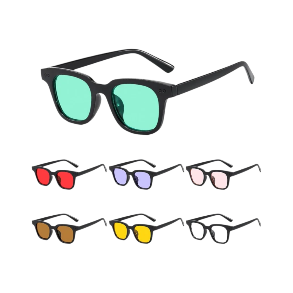 Retro Colorful Square Frame Sunglasses Summer UV Protection Shades Luxury Eyewear for Women & Men
Retro Colorful Square Frame Sunglasses Summer UV Protection Shades Luxury Eyewear for Women & Men