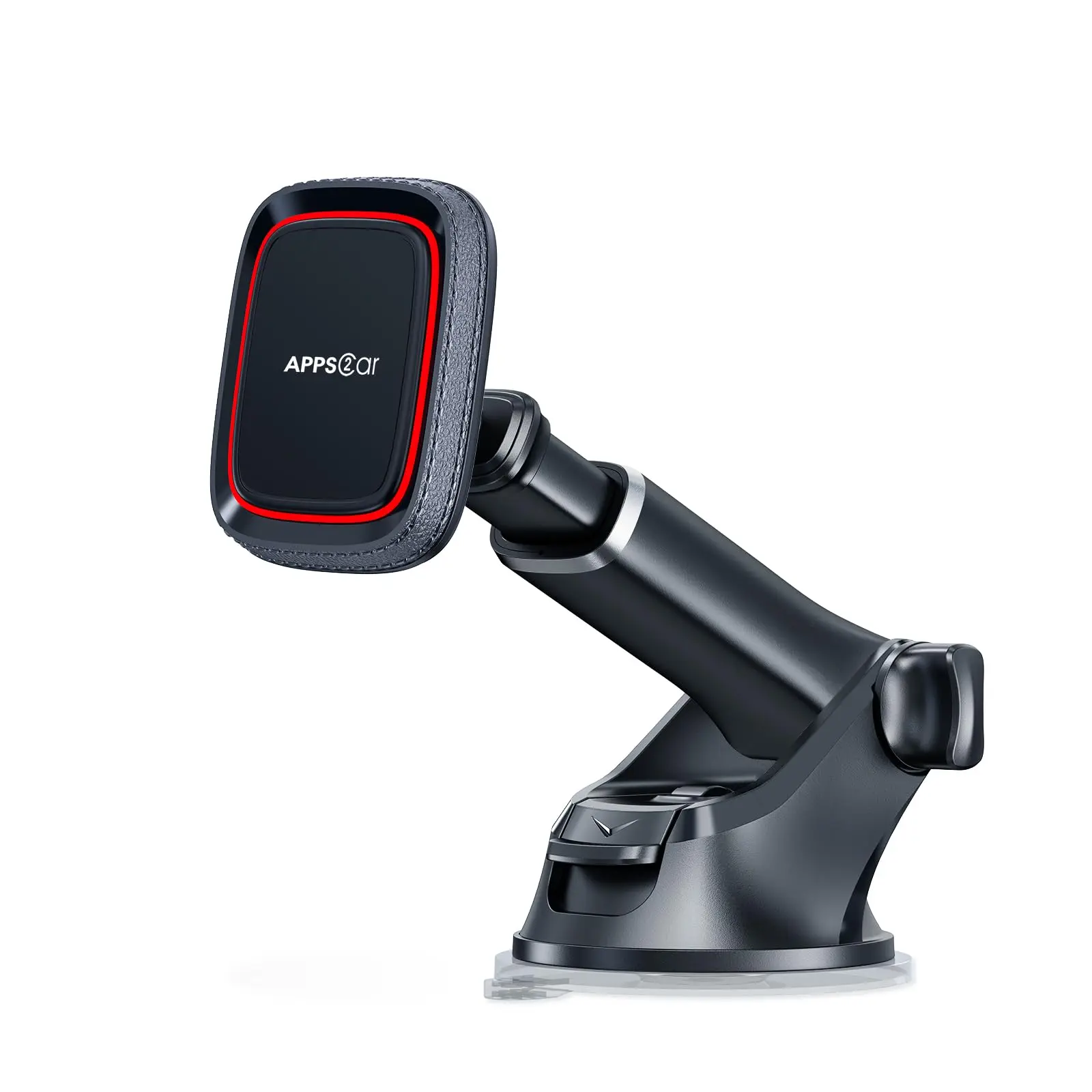 Universal Magnetic Phone Holder For Car Windshield – Compatible With MagSafe iPhones 12 To 17, Black With Red Accent
Universal Magnetic Phone Holder For Car Windshield – Compatible With MagSafe iPhones 12 To 17, Black With Red Accent