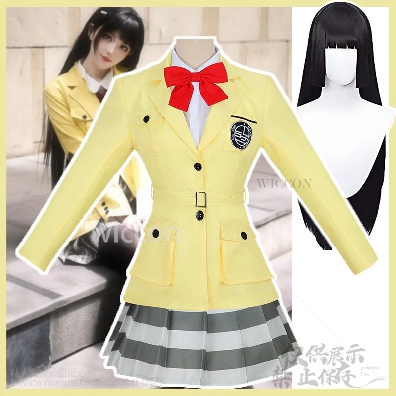 Аниме-игра Perso 5 X Yellow Косплей P5X Tanemura Riko Парик Пальто JK Школьная форма Костюм Платье Хэллоуин Рождество Девушки по индивидуальному заказу
Аниме-игра Perso 5 X Yellow Косплей P5X Tanemura Riko Парик Пальто JK Школьная форма Костюм Платье Хэллоуин Рождество Девушки по индивидуальному заказу