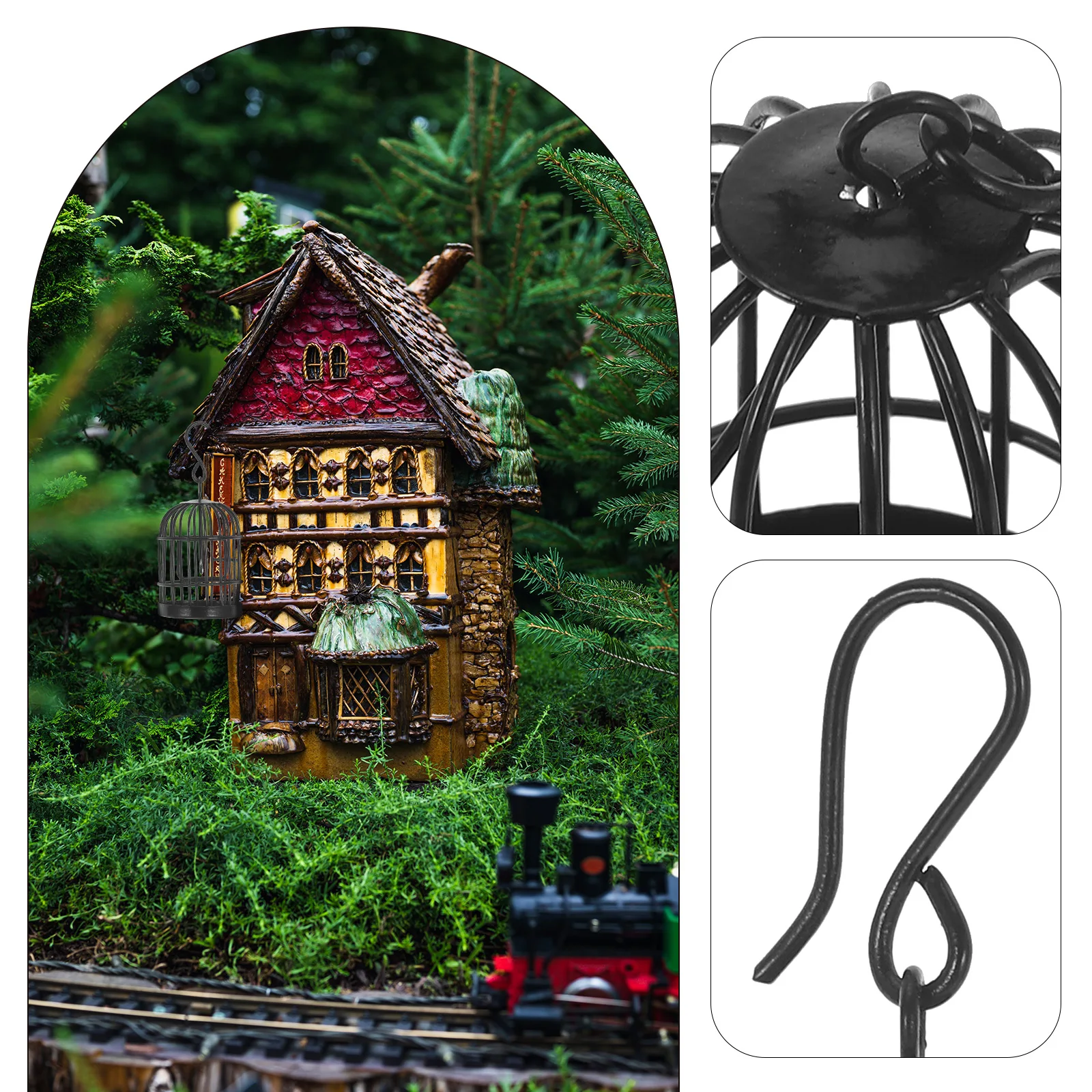 Bird Cage Ornaments Birdcage Decoration Heating Birdcages Iron Decorative Mini Miniature
Bird Cage Ornaments Birdcage Decoration Heating Birdcages Iron Decorative Mini Miniature