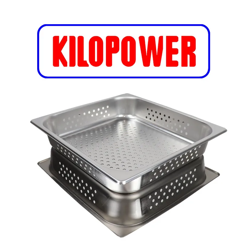 Rational Lexino CONVOTHERM Electrolux MKN Steam Oven 2/3GN Stainless Steel Deep Plate with Holes
Rational Lexino CONVOTHERM Electrolux MKN Steam Oven 2/3GN Stainless Steel Deep Plate with Holes