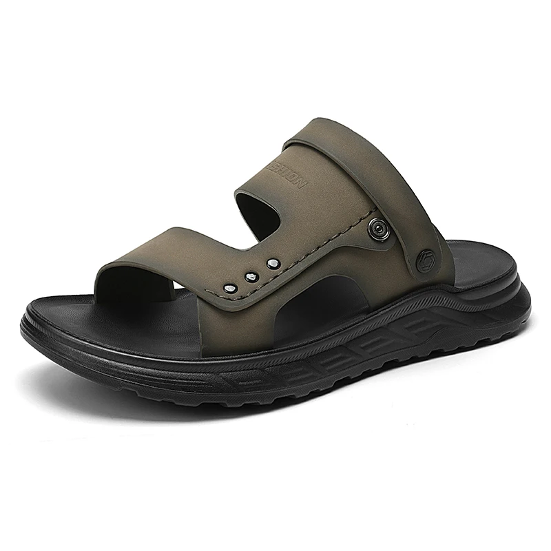 Motorcycle inspired cool and trendy round-toe sandals versatile and fashionable
Motorcycle inspired cool and trendy round-toe sandals versatile and fashionable
