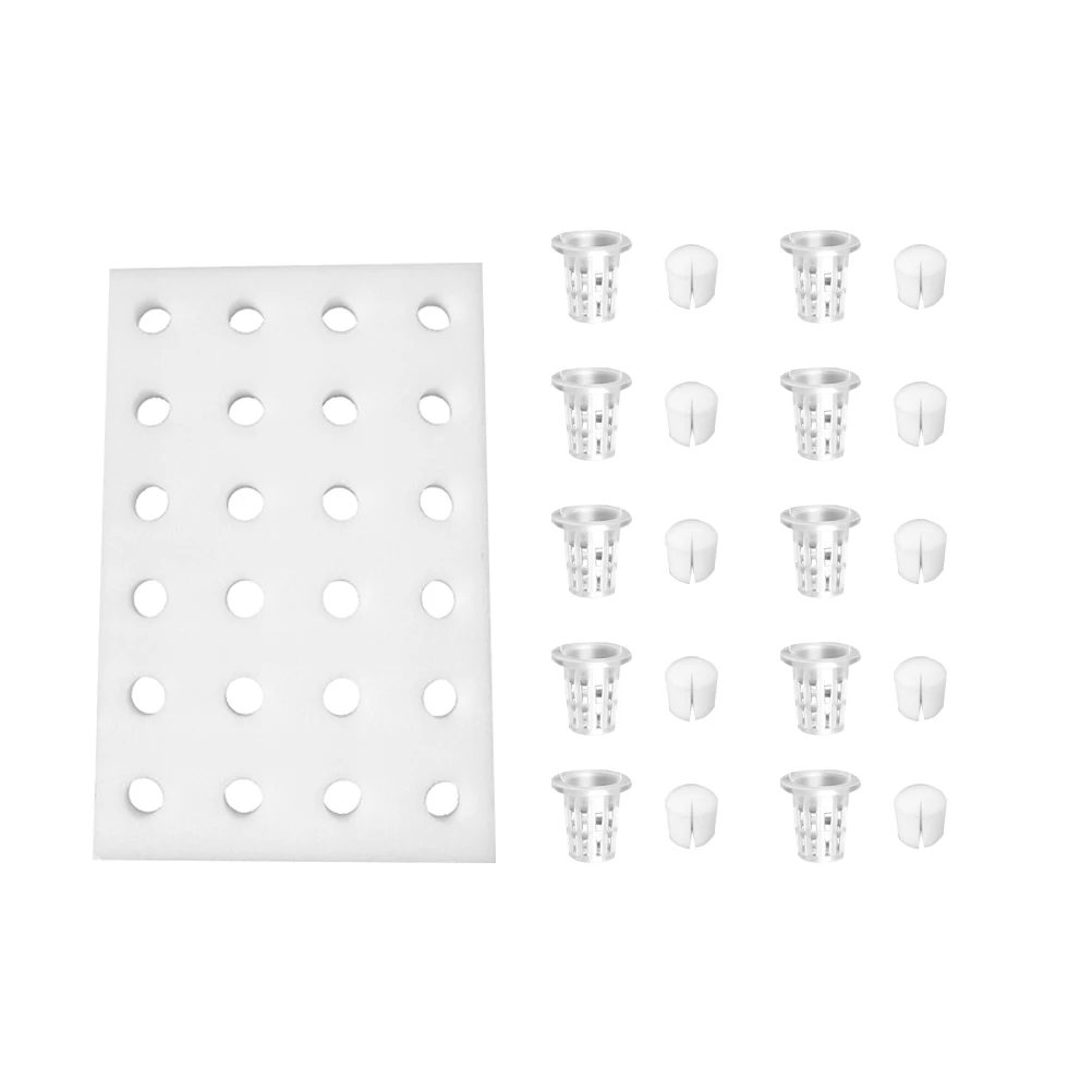 32mm Soilless Cultivation Set Hydroponic Planting Tools Vegetable Gardening Sponge Tray Kit Mesh Fabric Corrosion Resistant Easy
32mm Soilless Cultivation Set Hydroponic Planting Tools Vegetable Gardening Sponge Tray Kit Mesh Fabric Corrosion Resistant Easy