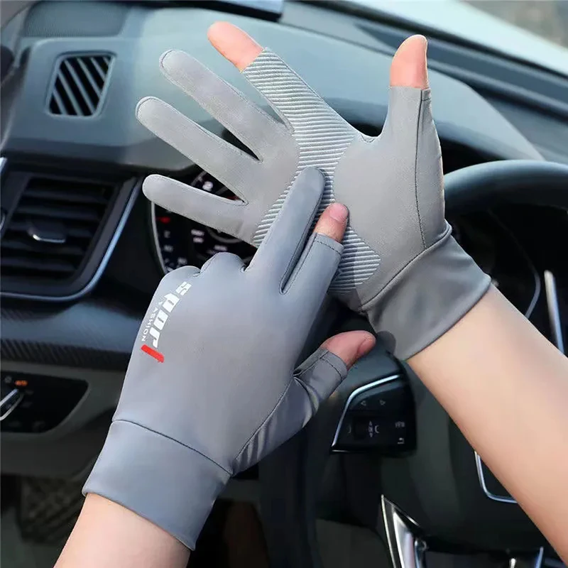 Ice Silk Halffinger Cycling Gloves for Men and Women Outdoor Sports Fitness Driving Fishing Highelastic Comfortable
Ice Silk Halffinger Cycling Gloves for Men and Women Outdoor Sports Fitness Driving Fishing Highelastic Comfortable