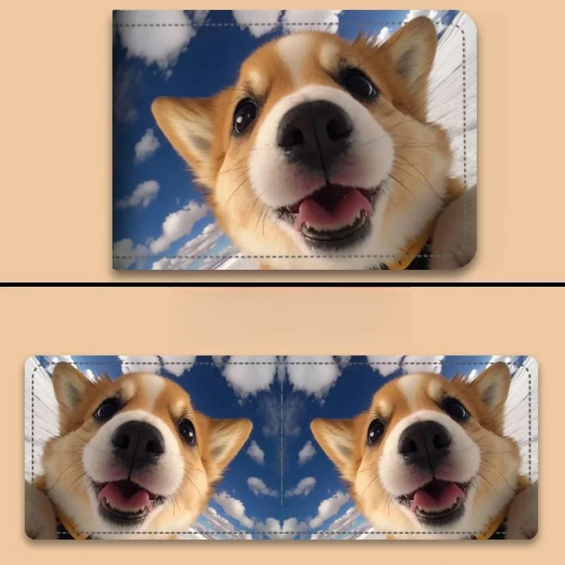 Parachute Dog Print Wallet New Stylish Cartoon Animal Print High Quality Leather Wallet
Parachute Dog Print Wallet New Stylish Cartoon Animal Print High Quality Leather Wallet
