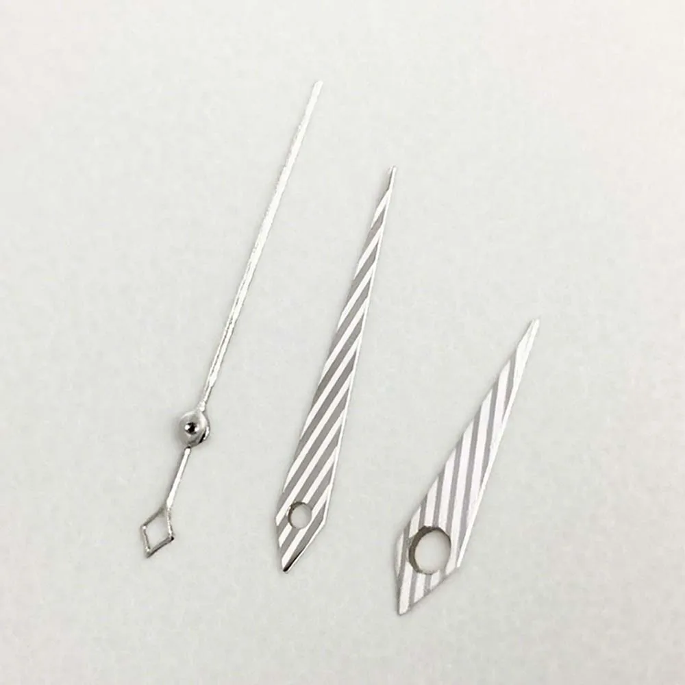 Silver/Gold Watch Hands No Luminous Watch Pointers for NH34 NH35 NH36 NH70 4R 7S Movement Oblique Stripe Hands NH35 Needle Parts
Silver/Gold Watch Hands No Luminous Watch Pointers for NH34 NH35 NH36 NH70 4R 7S Movement Oblique Stripe Hands NH35 Needle Parts