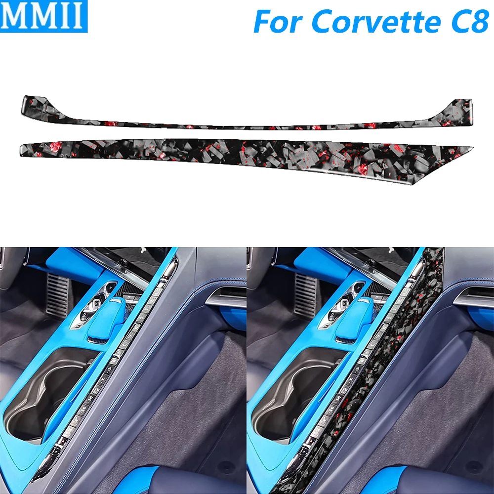 Для Chevrolet Corvette C8 2020-2025: накладка на боковую панель центральной консоли из кованого карбона для переключения передач, аксессуар для автомобиля, наклейка
Для Chevrolet Corvette C8 2020-2025: накладка на боковую панель центральной консоли из кованого карбона для переключения передач, аксессуар для автомобиля, наклейка