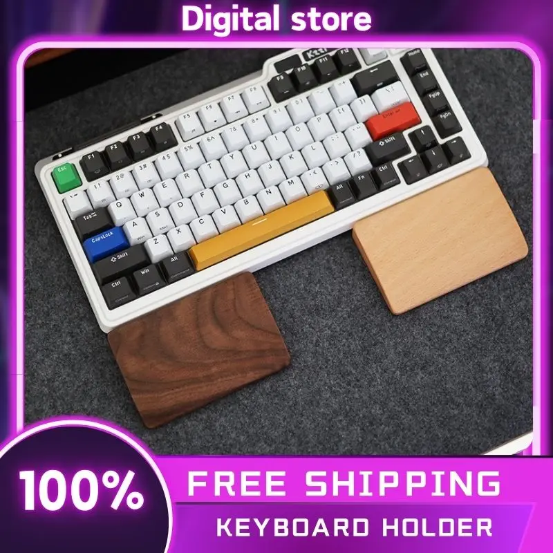 Split Keyboard Holder Gasket Keyboard Wrist Rest 65%75% Customized Train System Alice Palm Pad One Handed Wooden Support Gifts
Split Keyboard Holder Gasket Keyboard Wrist Rest 65%75% Customized Train System Alice Palm Pad One Handed Wooden Support Gifts