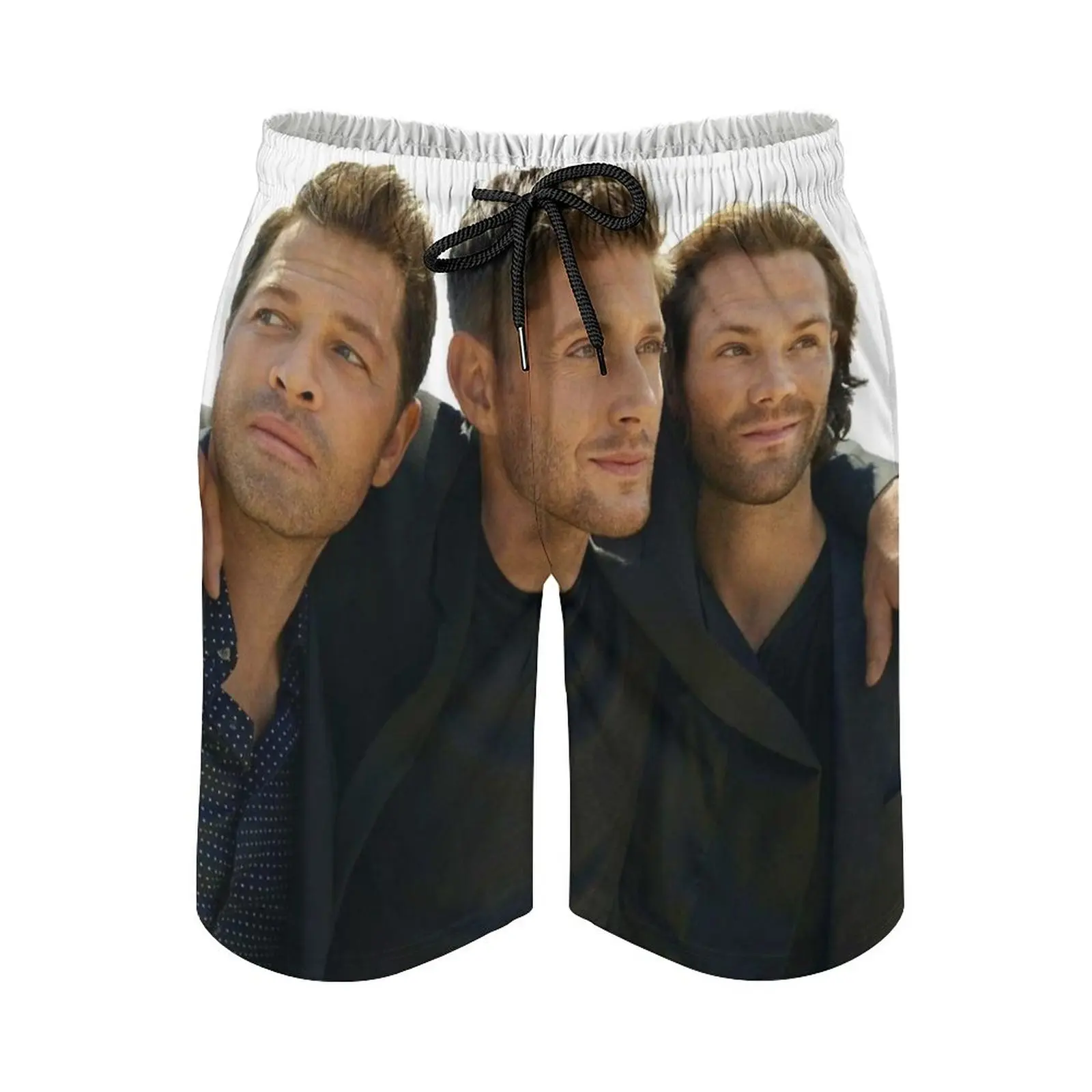 J2M Men's Swim Trunks Sports Shorts Beach Trunks Surfing Pockets And Mesh Lining Jared Padalecki Jensen Ackles Misha Collins
J2M Men's Swim Trunks Sports Shorts Beach Trunks Surfing Pockets And Mesh Lining Jared Padalecki Jensen Ackles Misha Collins