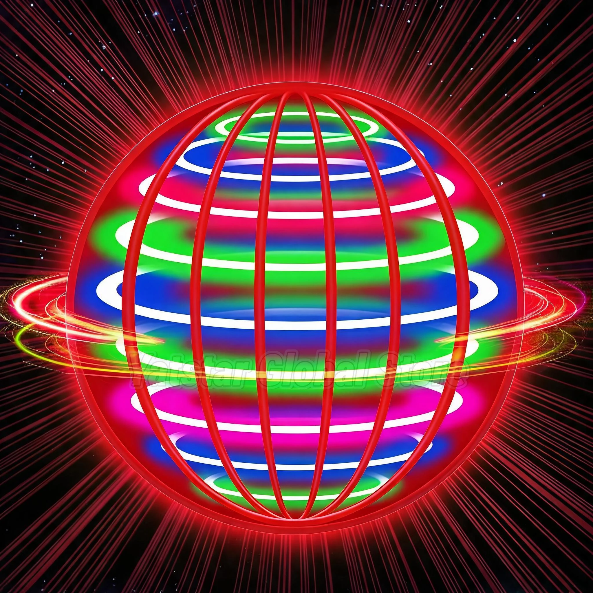 Best LED Dazzling Lights Flying Ball UFO Machine Automatic Spinning Floating Magic Fan Game Sports Toy Gift for Kids Adults Fun
Best LED Dazzling Lights Flying Ball UFO Machine Automatic Spinning Floating Magic Fan Game Sports Toy Gift for Kids Adults Fun