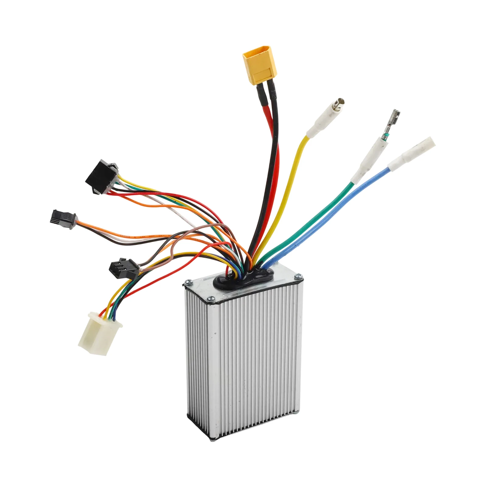 Обслуживание электрического велосипеда Белый контроллер электрического скутера Аксессуар для двигателя скутера Металлический контроллер скутера Легкий дизайн
Обслуживание электрического велосипеда Белый контроллер электрического скутера Аксессуар для двигателя скутера Металлический контроллер скутера Легкий дизайн