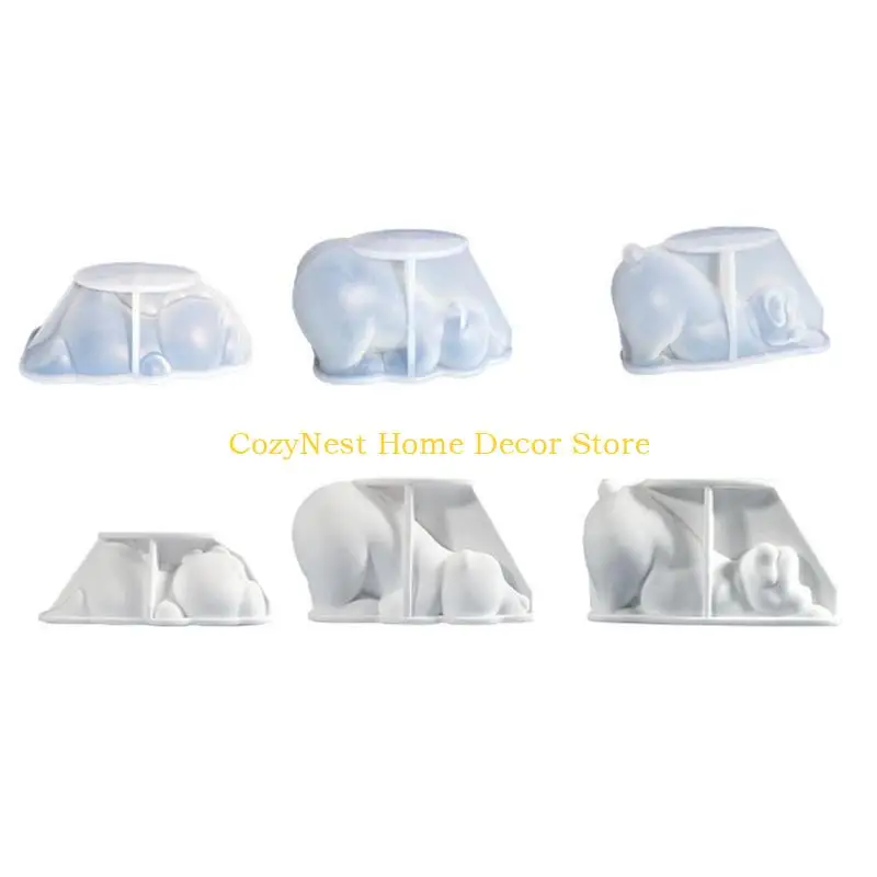 92MF Bear Dinosaur Dogs Shaped Silicone Mold Fondant Chocolate Mould DIY Mousse Cake Mould Homes Kitchen Baking DIY Supplies
92MF Bear Dinosaur Dogs Shaped Silicone Mold Fondant Chocolate Mould DIY Mousse Cake Mould Homes Kitchen Baking DIY Supplies