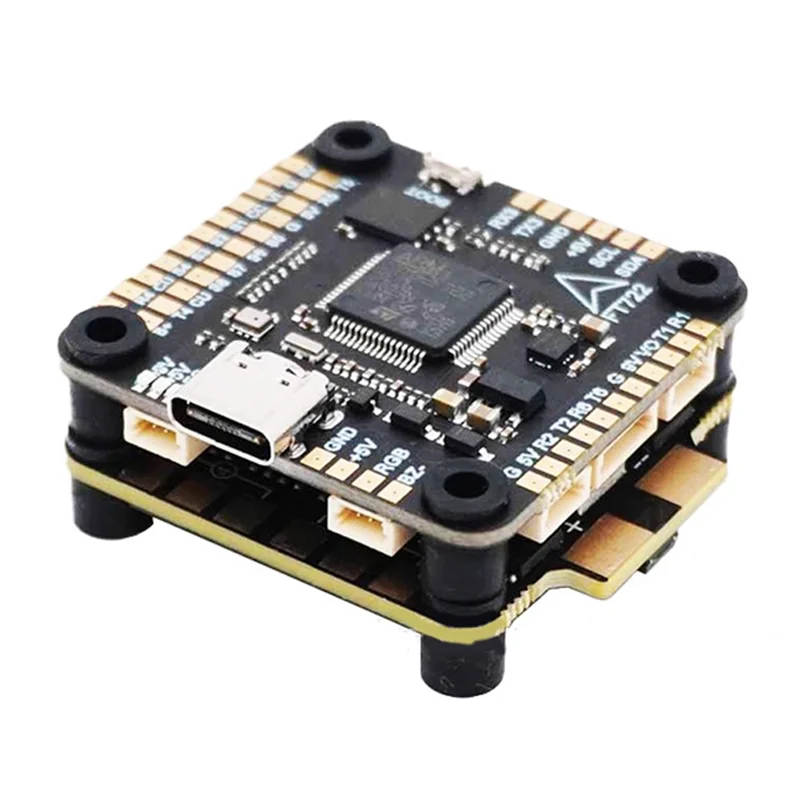 SQPP-F722X8 Pro FPV Stack F722X8 Pro Flight Controller BLS 60A 4In1 ESC 30.5X30.5Mm 3-8S For RC FPV Racer Drone
SQPP-F722X8 Pro FPV Stack F722X8 Pro Flight Controller BLS 60A 4In1 ESC 30.5X30.5Mm 3-8S For RC FPV Racer Drone