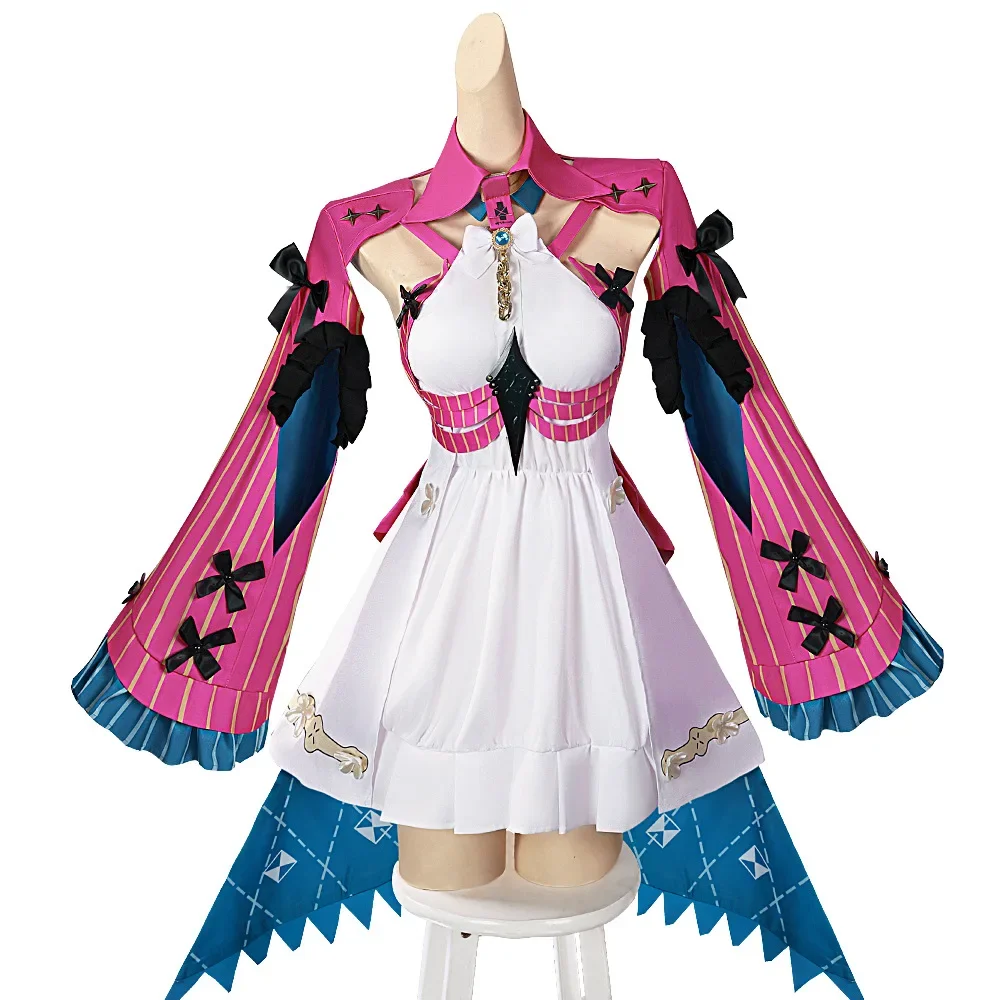Wuthering Waves Carlotta Montelli Cosplay Costume Anime Game Animation Lolita Dress Halloween Carnival Outfits for Women Girls
Wuthering Waves Carlotta Montelli Cosplay Costume Anime Game Animation Lolita Dress Halloween Carnival Outfits for Women Girls