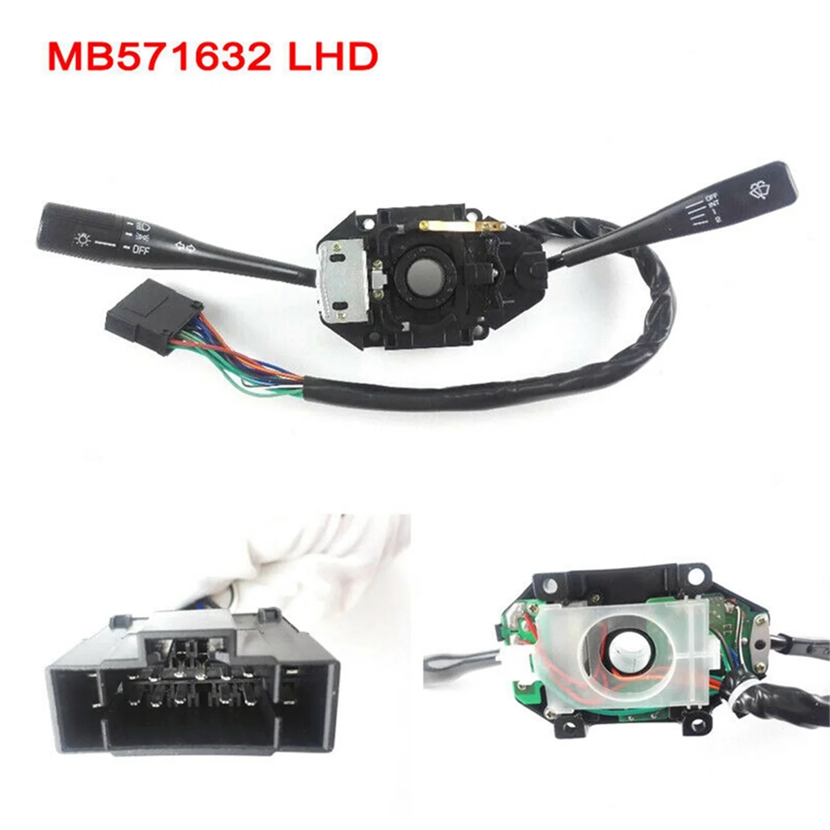 X-T 2PCS Black Car Combination Turn Signal Light Wiper Switch Lever Fit for Mitsubishi L300 MB571632
X-T 2PCS Black Car Combination Turn Signal Light Wiper Switch Lever Fit for Mitsubishi L300 MB571632