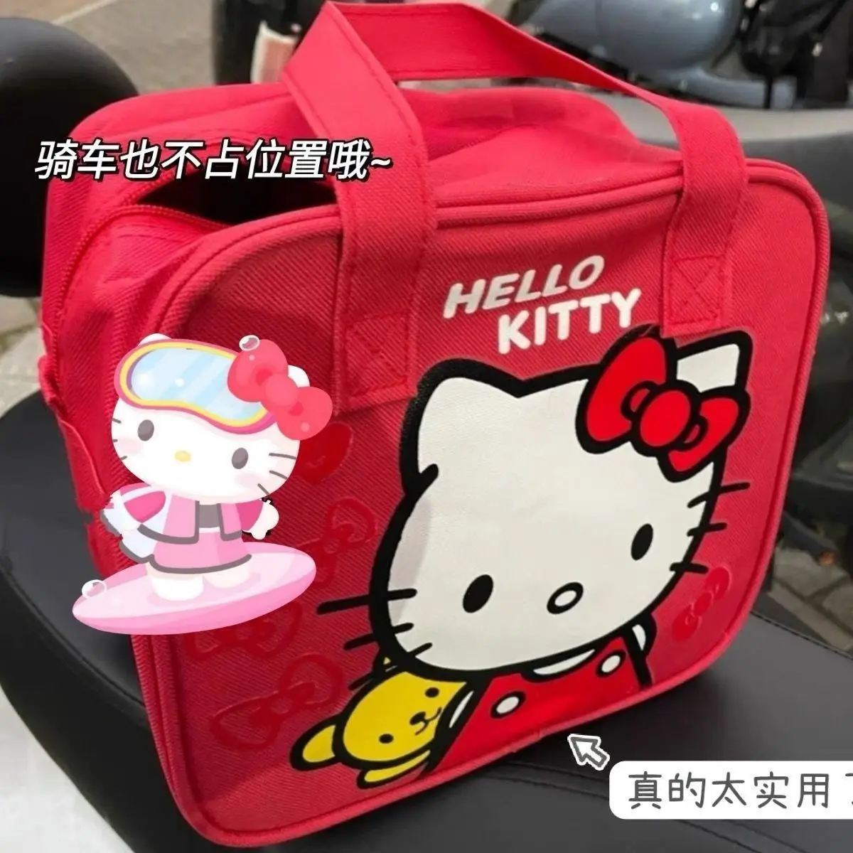 Kawaii Sanrio Hello Kitty Bento Bag Handbag Cute Large Handbag Cartoon Canvas Makeup Bag Girl Heart Canvas Bag Gift Toys
Kawaii Sanrio Hello Kitty Bento Bag Handbag Cute Large Handbag Cartoon Canvas Makeup Bag Girl Heart Canvas Bag Gift Toys
