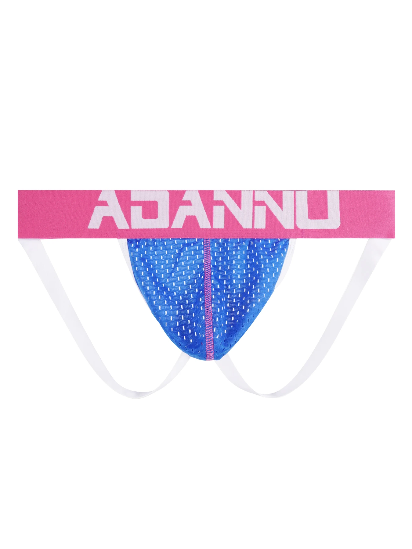 1 PCS Men's Mesh Breathable Double T-Back Thong, ADANNU Letter Print Wide Waistband Convex Pouch Sport Underwear
1 PCS Men's Mesh Breathable Double T-Back Thong, ADANNU Letter Print Wide Waistband Convex Pouch Sport Underwear