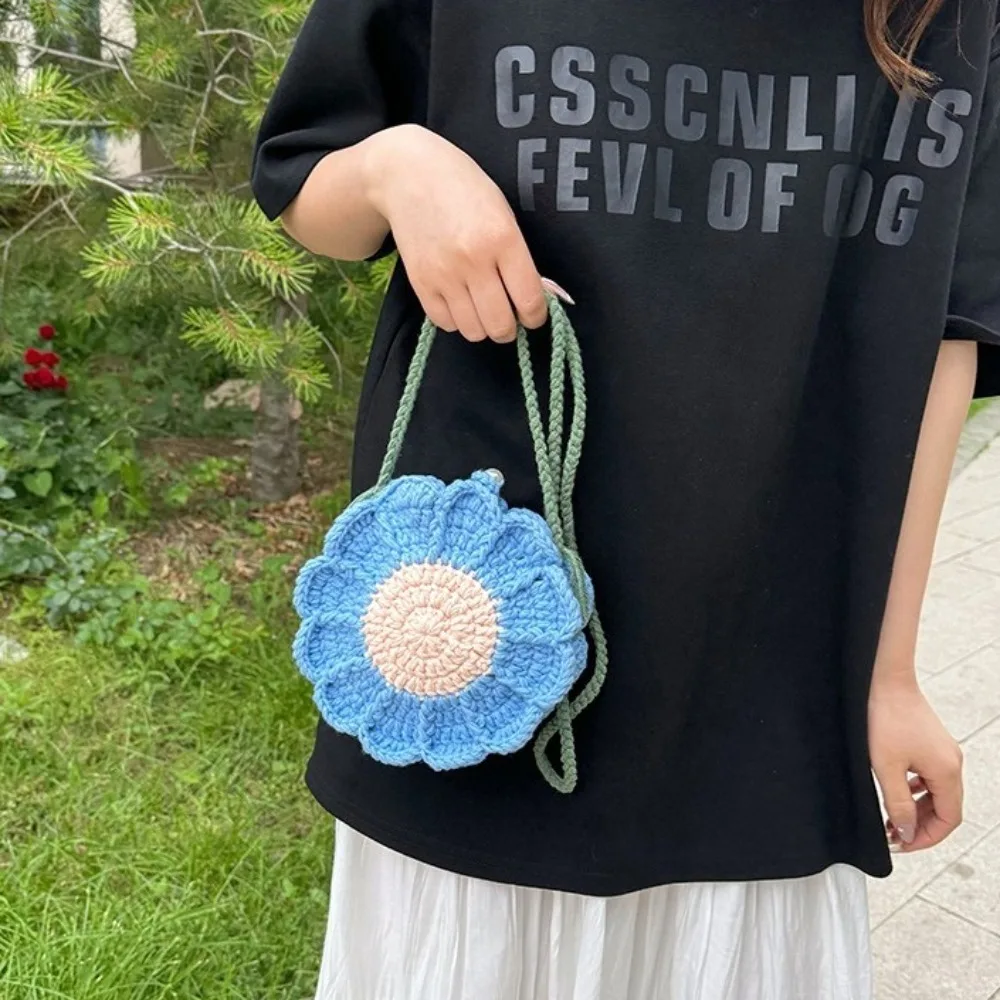 Knitted Sun Flower Weave Bag Messenger Bag Crochet Flower Shoulder Bag Bohemian Cotton Rope Beach Crossbody Bag Travel
Knitted Sun Flower Weave Bag Messenger Bag Crochet Flower Shoulder Bag Bohemian Cotton Rope Beach Crossbody Bag Travel