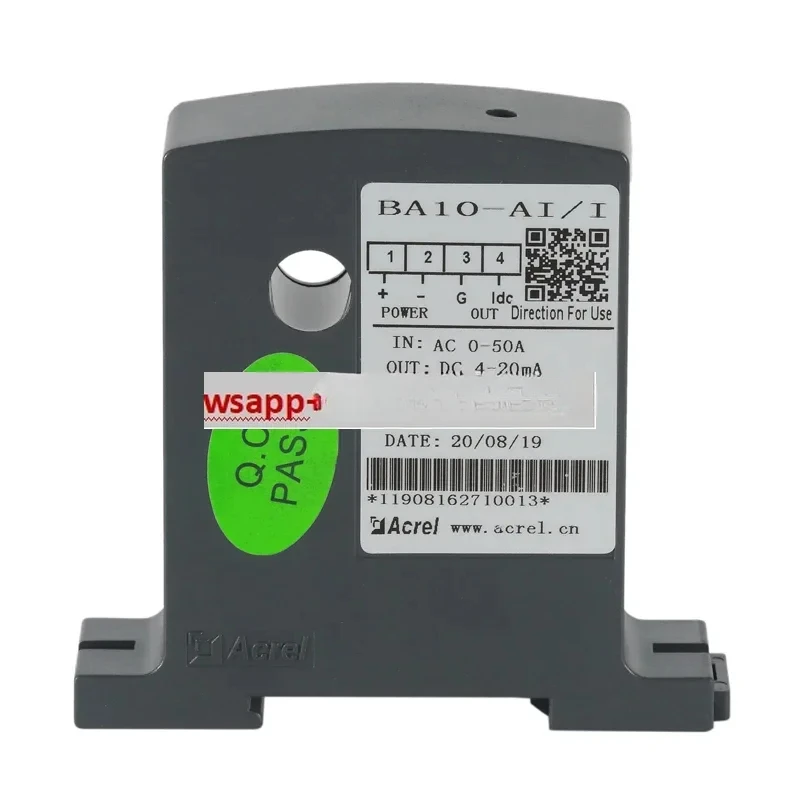 BA10-AI/I Intelligent Perforated AC Current Transmitter, Isolated Transmitter Output 4~ 20mA
BA10-AI/I Intelligent Perforated AC Current Transmitter, Isolated Transmitter Output 4~ 20mA
