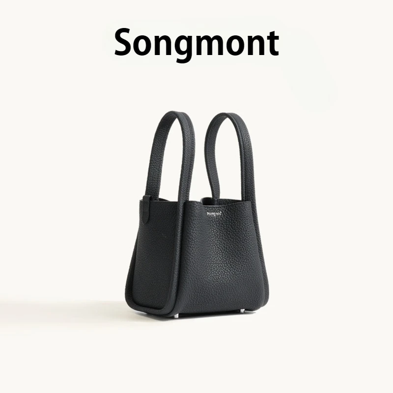 Songmont Medium-Small Size Grocery Basket New Edition Buckle Top-Grain Cowhide Large Capacity Commuter Bucket Bag
Songmont Medium-Small Size Grocery Basket New Edition Buckle Top-Grain Cowhide Large Capacity Commuter Bucket Bag