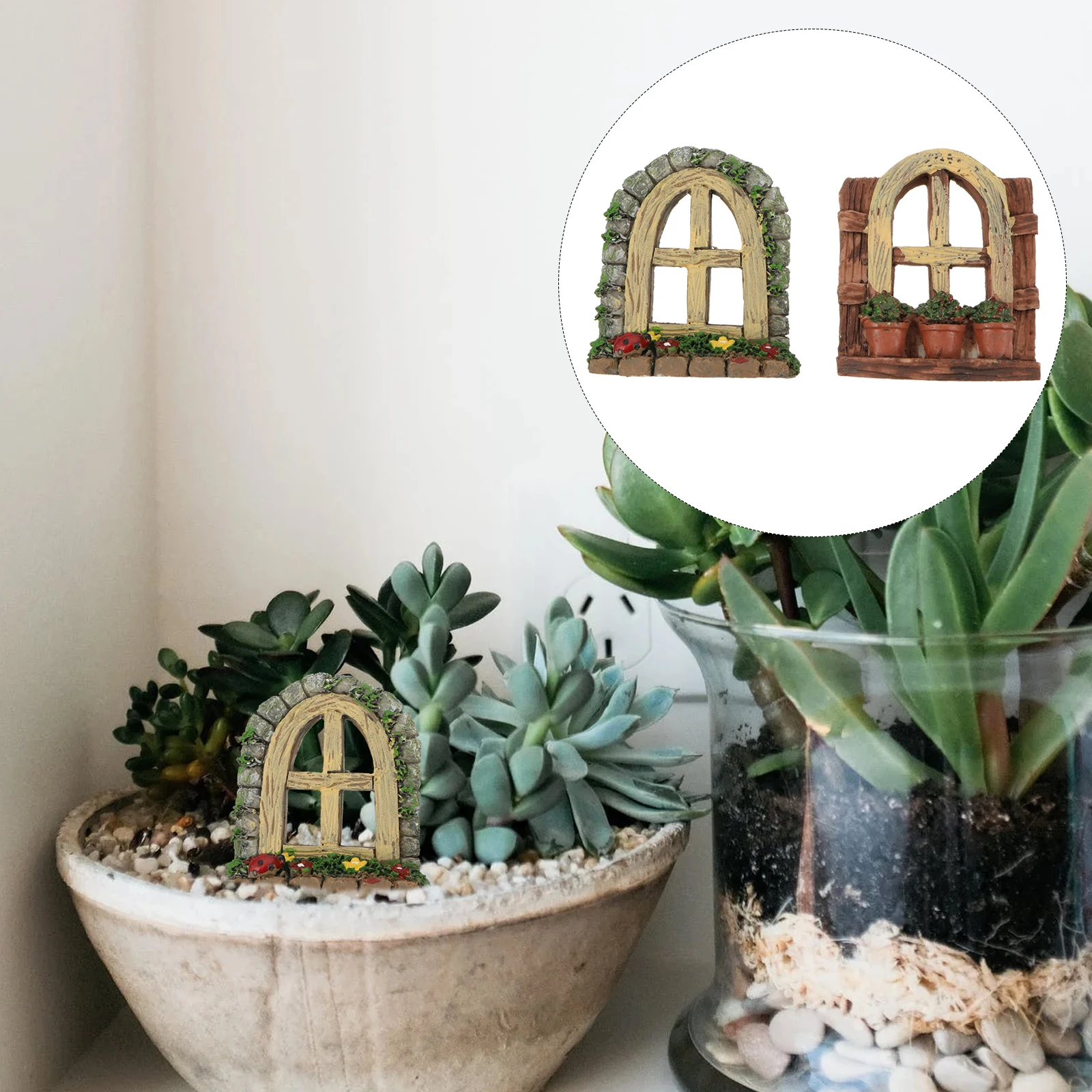 2pcs Fish Tank Succulent Flower Pot Decoration High-Class Material Aquarium Ornament Landscape Adornment Home Office
2pcs Fish Tank Succulent Flower Pot Decoration High-Class Material Aquarium Ornament Landscape Adornment Home Office