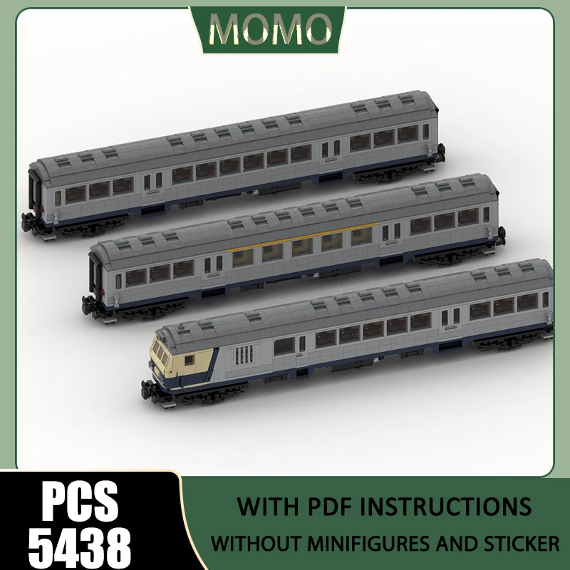 Railway Train Model Moc Building Bricks Silberlinge (Moc-Pack) (8w) Model Technology Blocks Gifts Christmas Toys DIY Assembly
Railway Train Model Moc Building Bricks Silberlinge (Moc-Pack) (8w) Model Technology Blocks Gifts Christmas Toys DIY Assembly