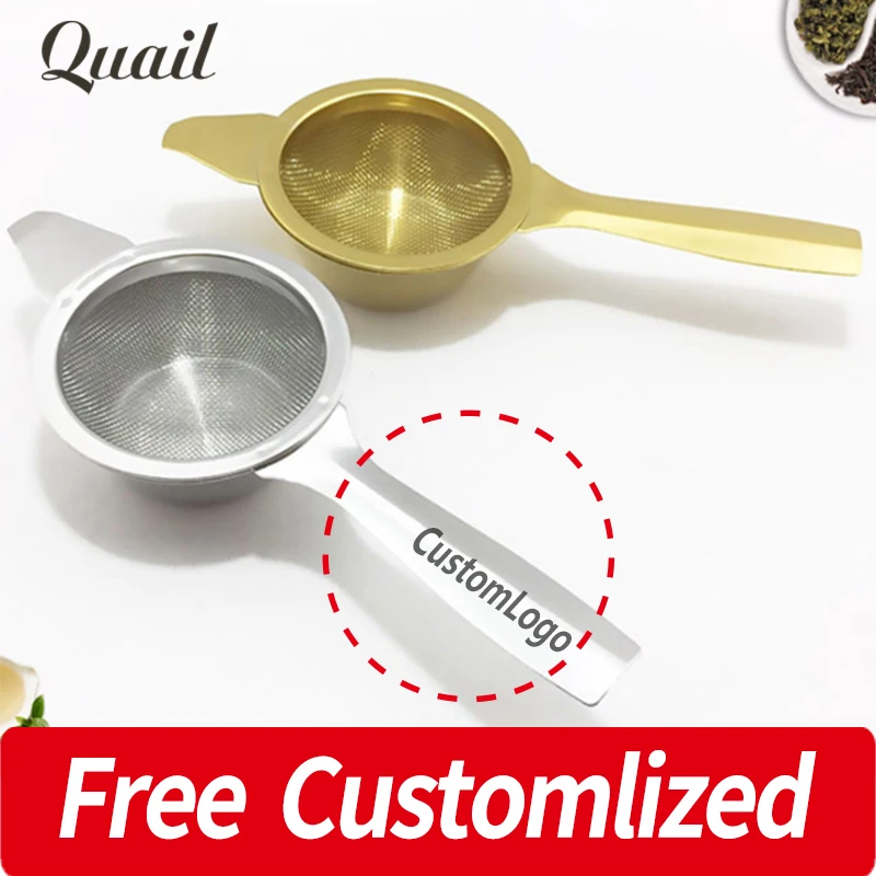 10pcs Personalized customized Stainless steel tea strainer logo, custom tea bar tool, customized metal tea strainer logo
10pcs Personalized customized Stainless steel tea strainer logo, custom tea bar tool, customized metal tea strainer logo
