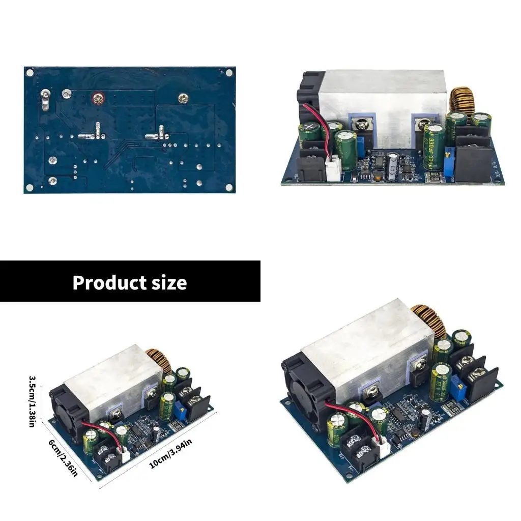 652F регулятор регулятора напряжения Высокая мощность регулируемый модуль питания 600W 25A.
652F регулятор регулятора напряжения Высокая мощность регулируемый модуль питания 600W 25A.